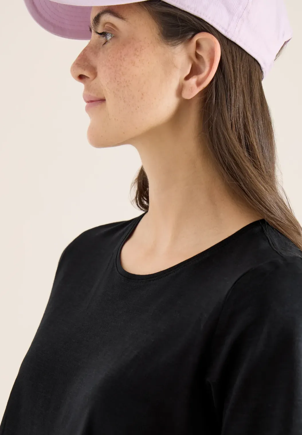 Basic Shirt met ronde hals in een 2-pack