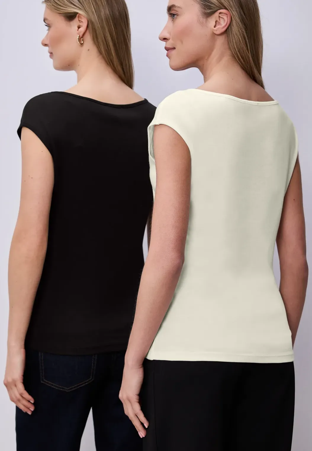 Basic shirts in een 2-pack