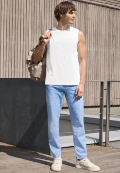 Basic tanktop met ronde hals
