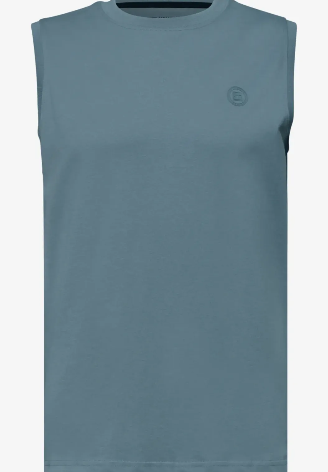 Basic tanktop met ronde hals