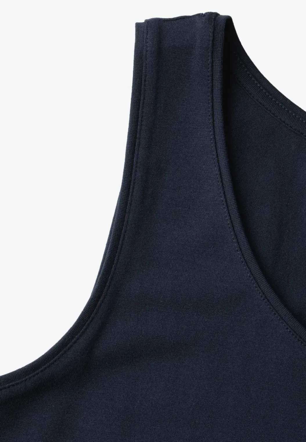 Basic top in effen kleur