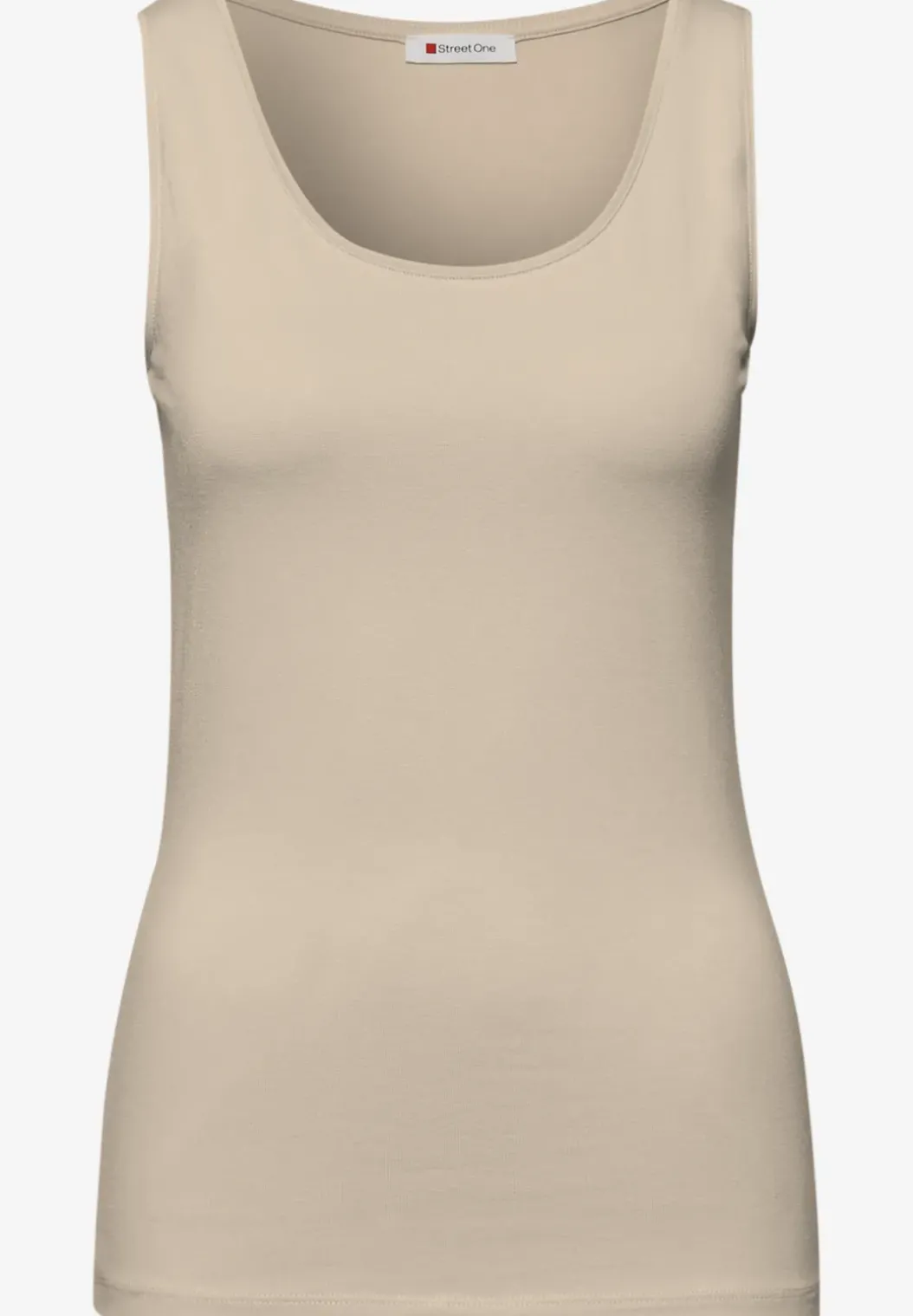 Basic top in effen kleur