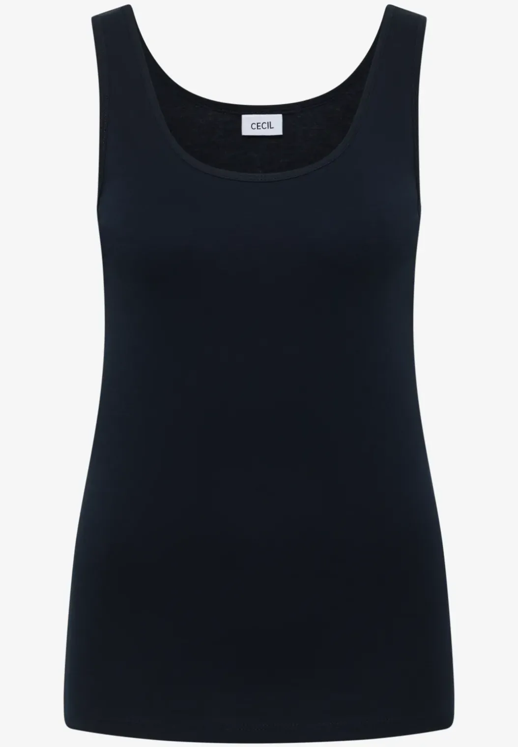 Basic top met ronde hals in een 2-pack