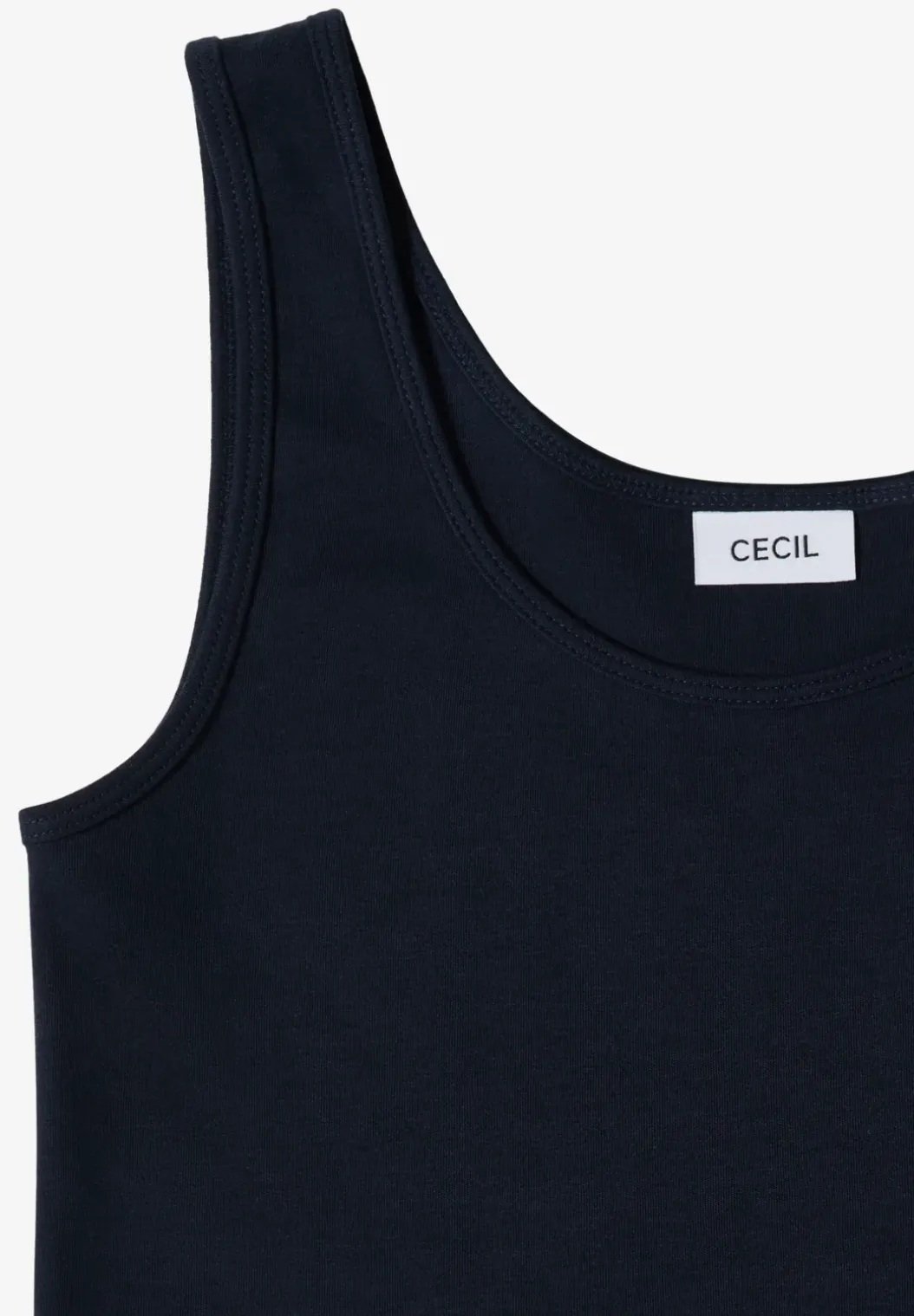 Basic top met ronde hals in een 2-pack