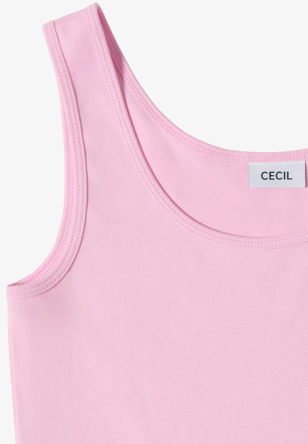 Basic top met ronde hals in een 2-pack