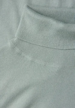 Basic trui met rolkraag