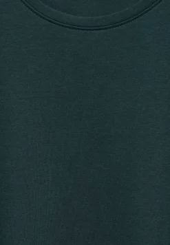 Basic T-shirt in effen kleur