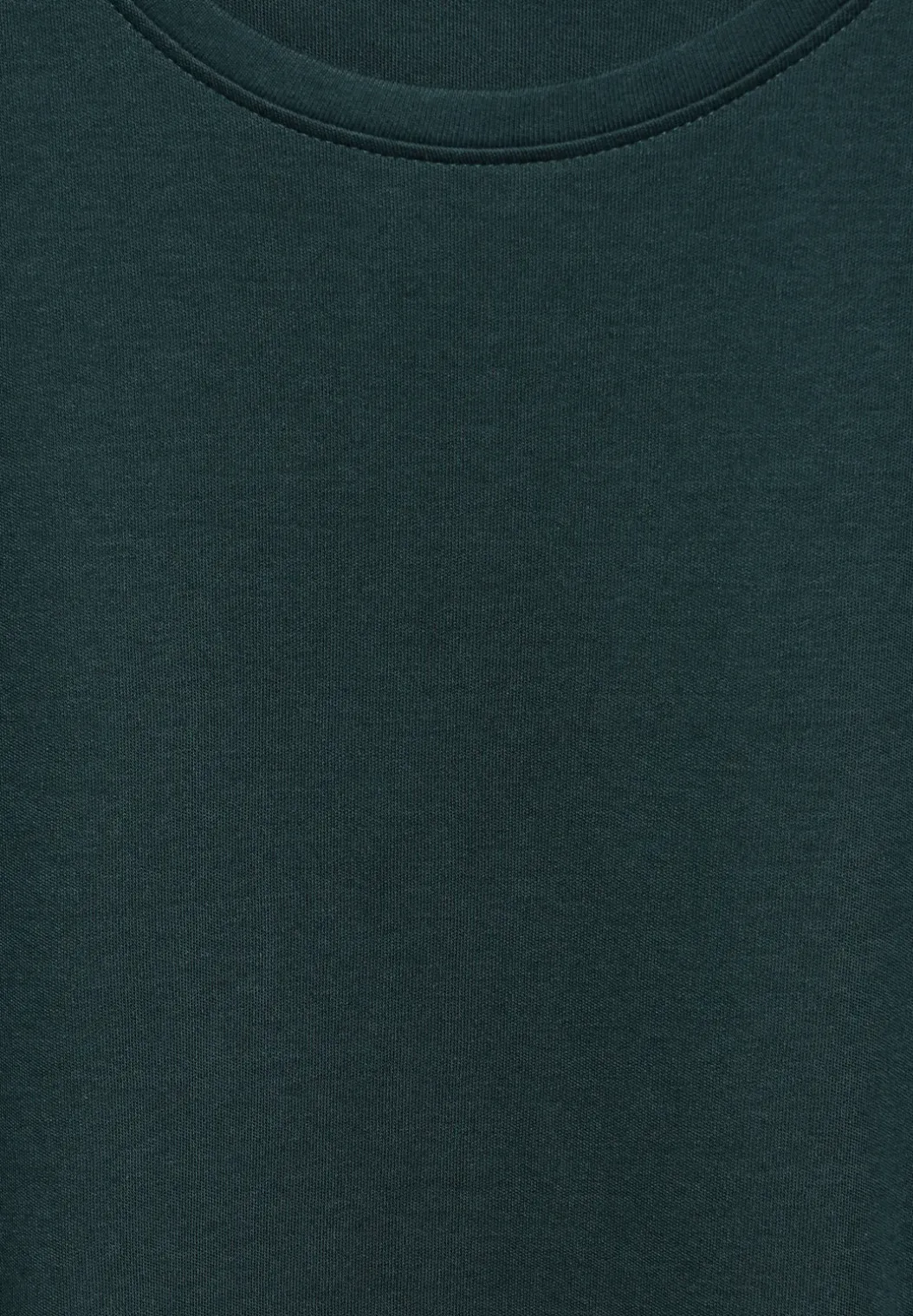 Basic T-shirt in effen kleur