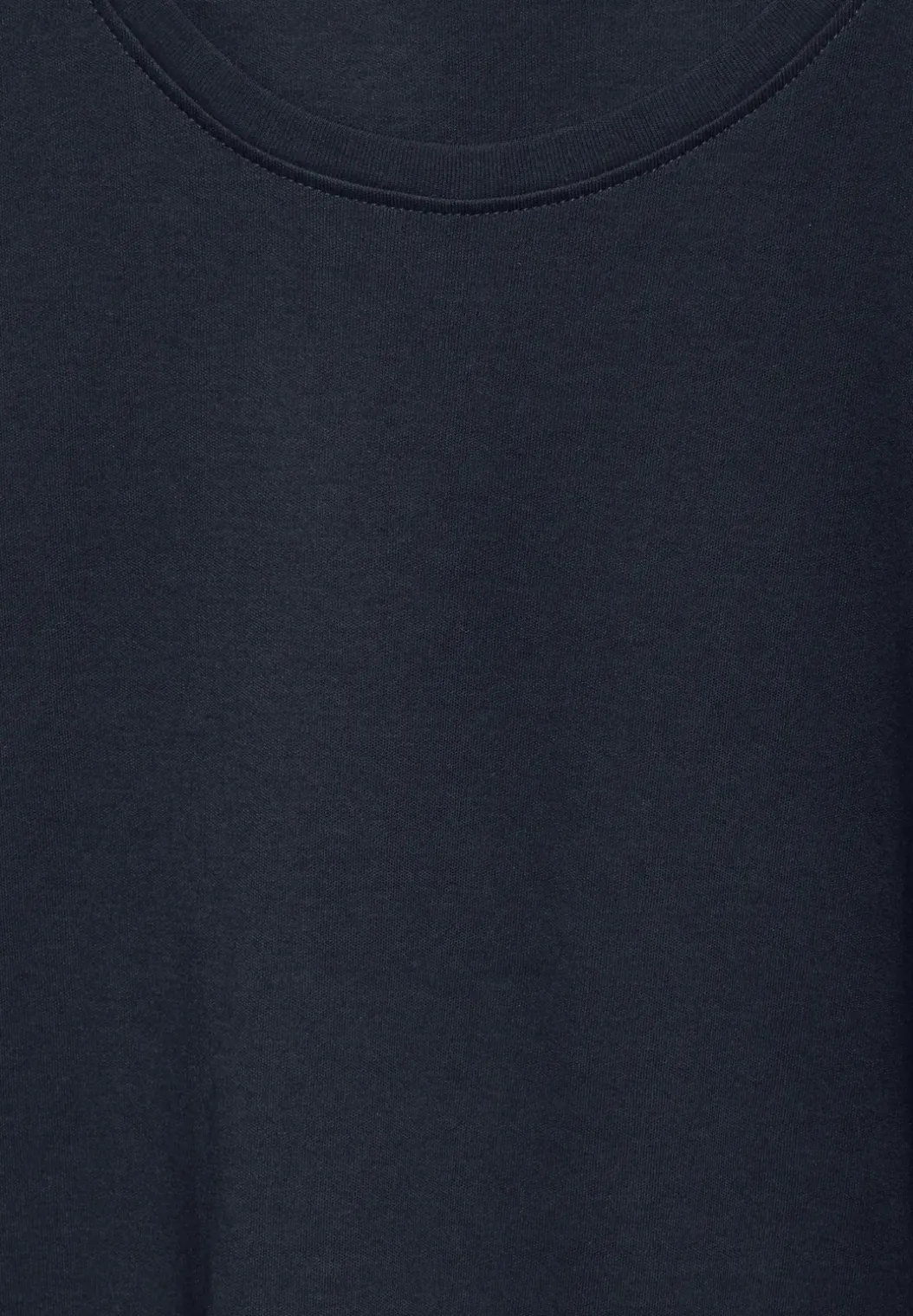 Basic T-shirt in effen kleur
