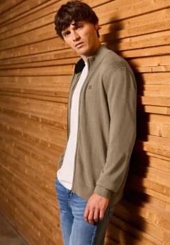 Basic vest met rits