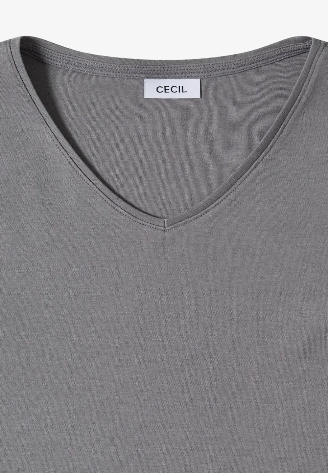 Basic katoenen shirt