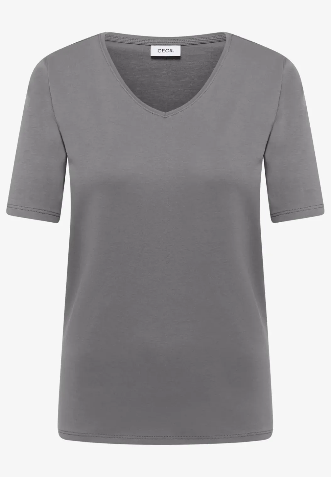 Basic katoenen shirt
