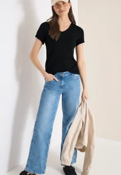 Basic katoenen shirt