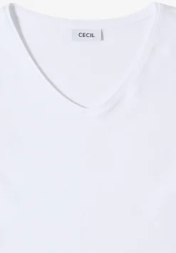 Basic katoenen shirt