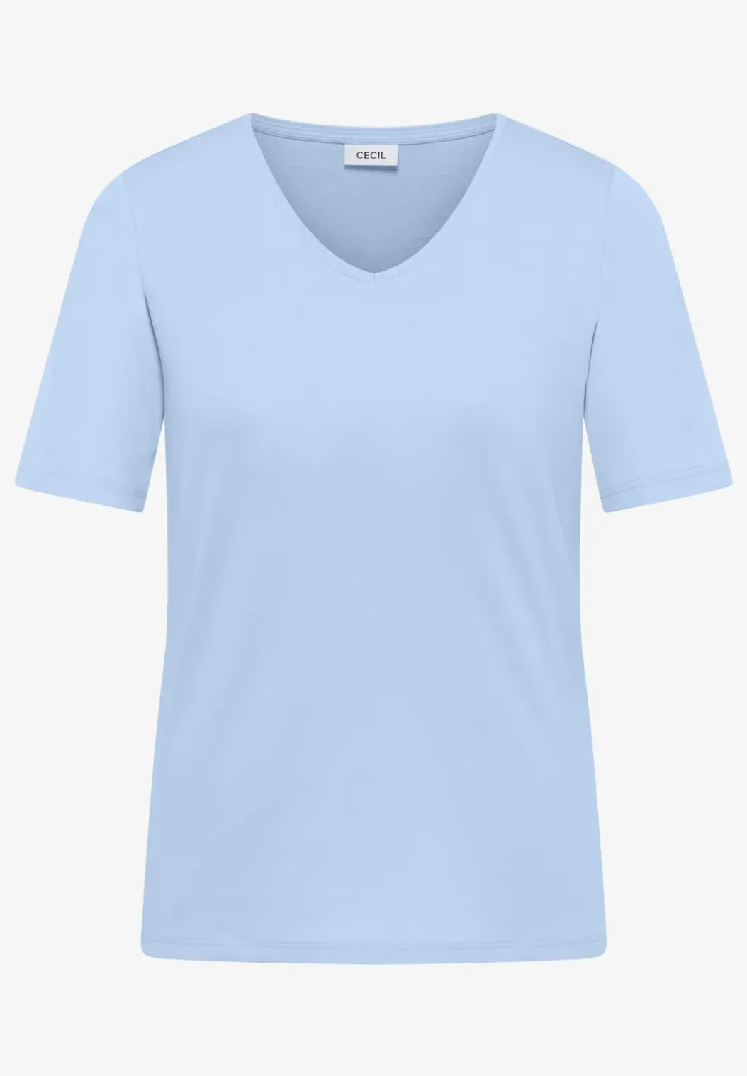 Basic katoenen shirt