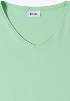 Basic katoenen shirt
