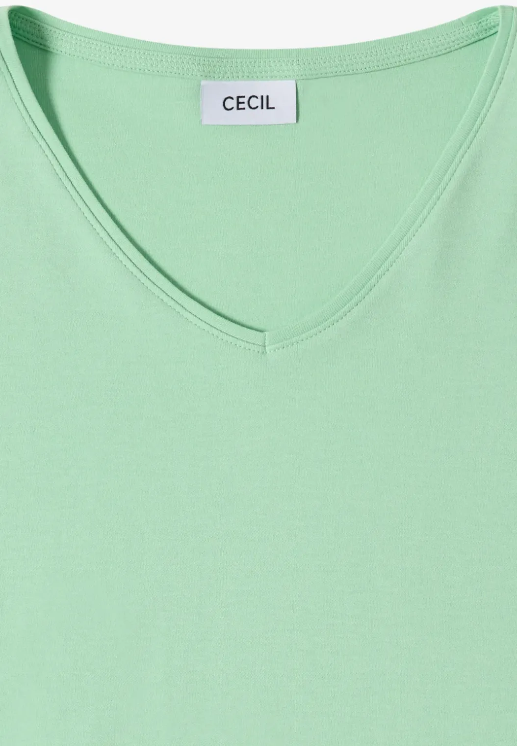 Basic katoenen shirt