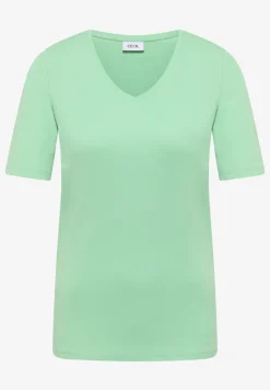 Basic katoenen shirt