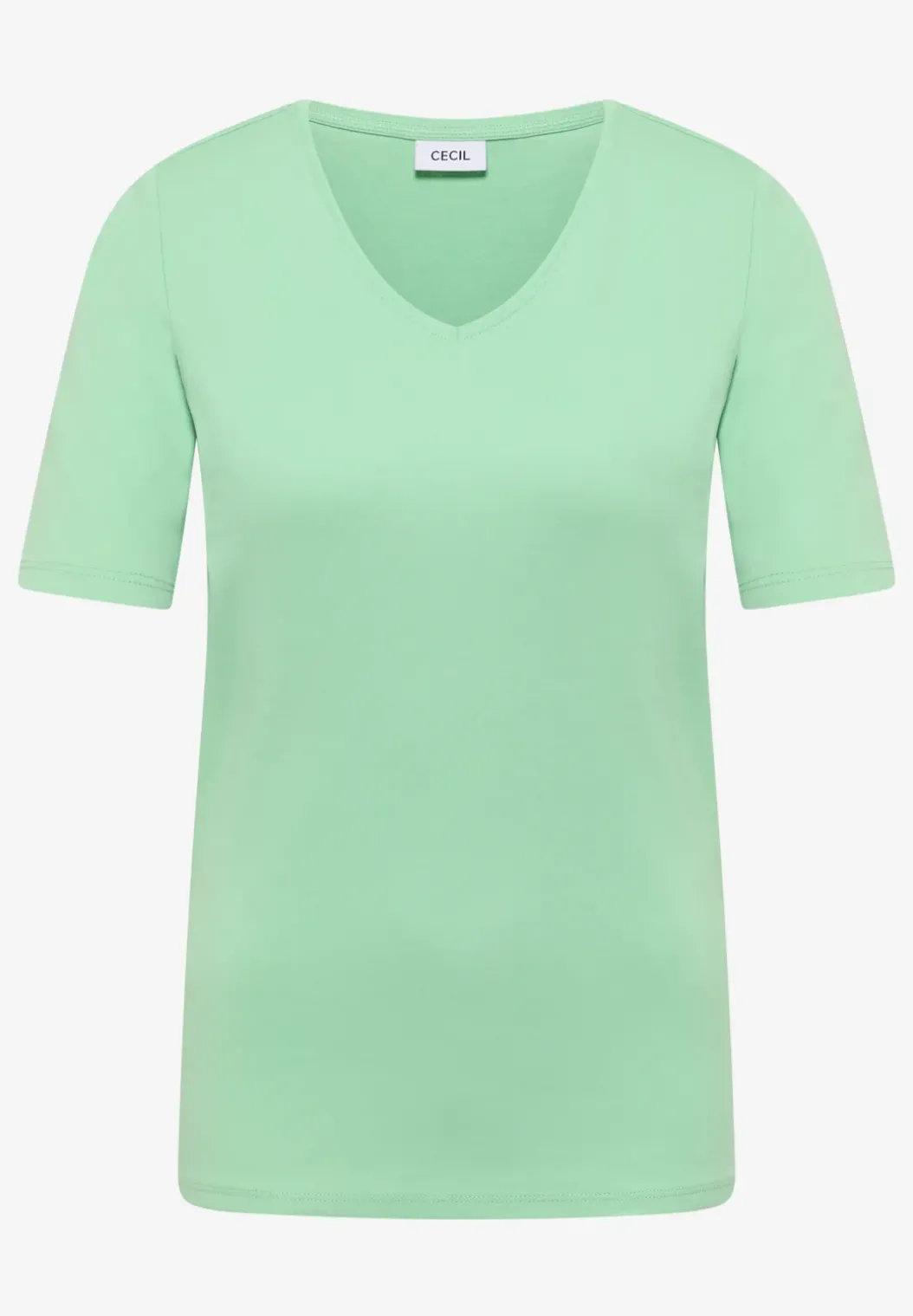 Basic katoenen shirt