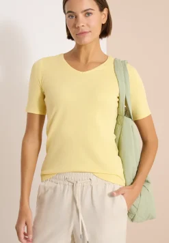 Basic katoenen shirt