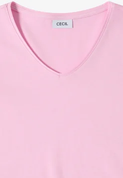 Basic katoenen shirt