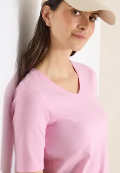 Basic katoenen shirt
