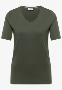 Basic katoenen shirt