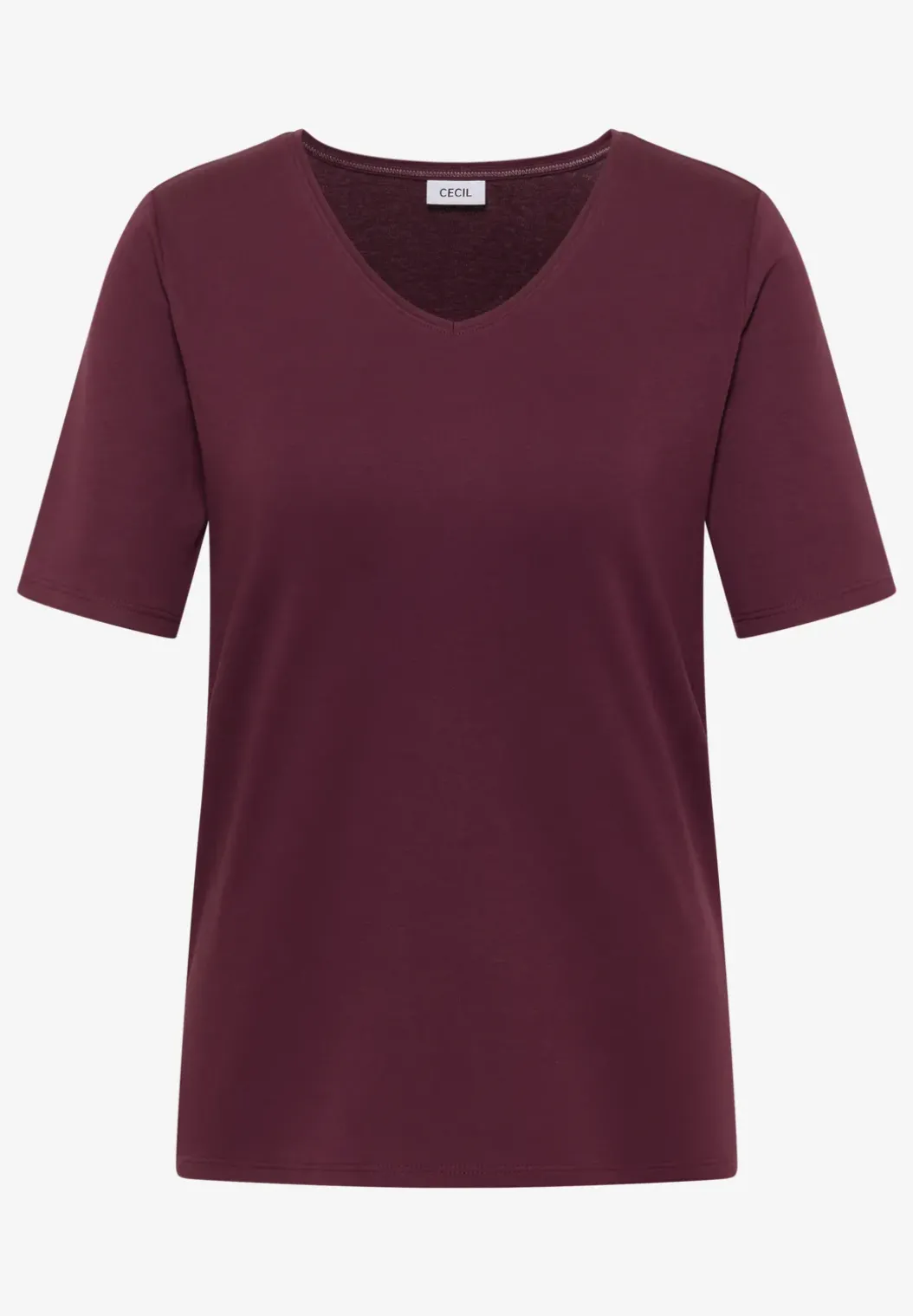 Basic katoenen shirt
