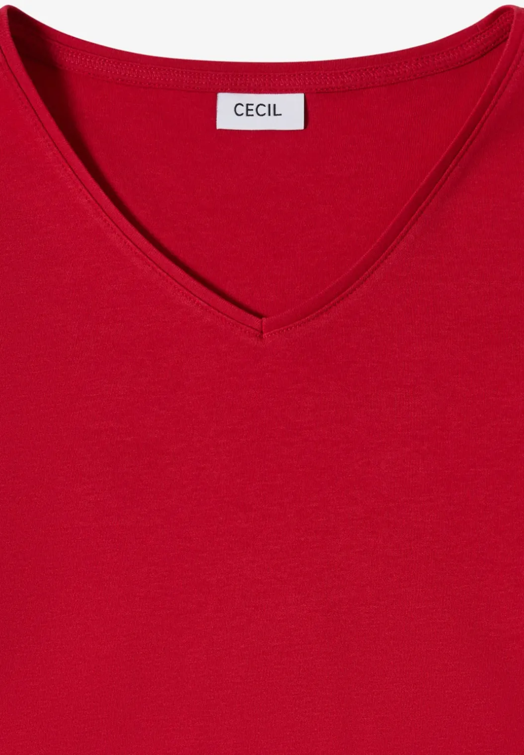 Basic katoenen shirt