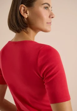 Basic katoenen shirt