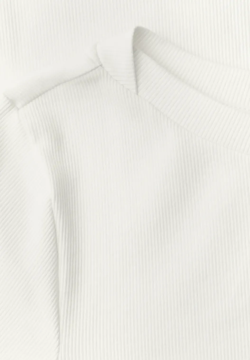 Basic shirt met boothals