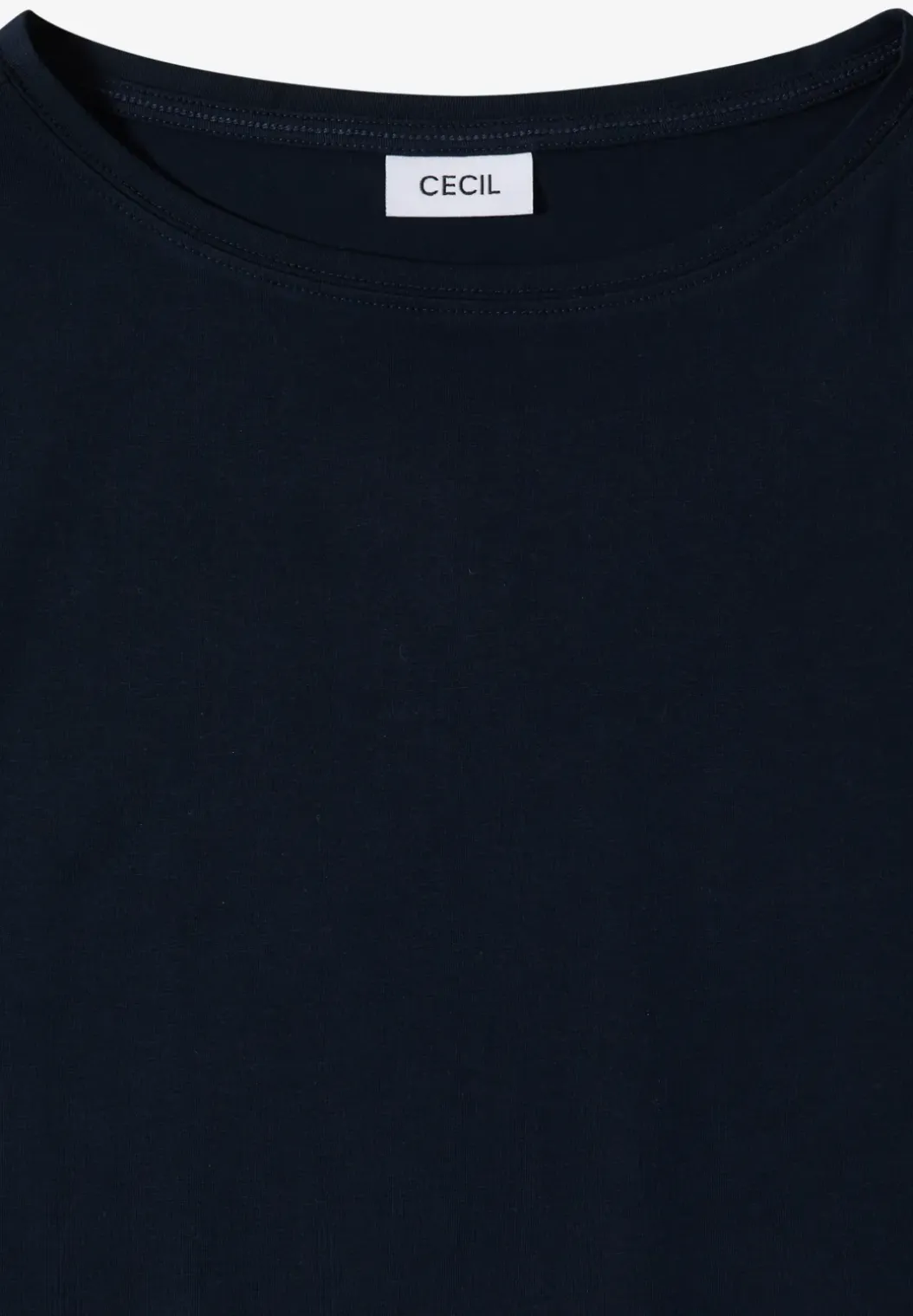 Basic Shirt met boothals