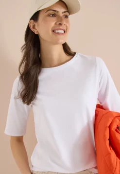 Basic Shirt met boothals