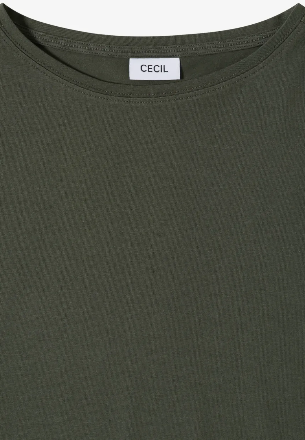 Basic Shirt met boothals