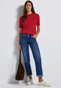Basic shirt met col