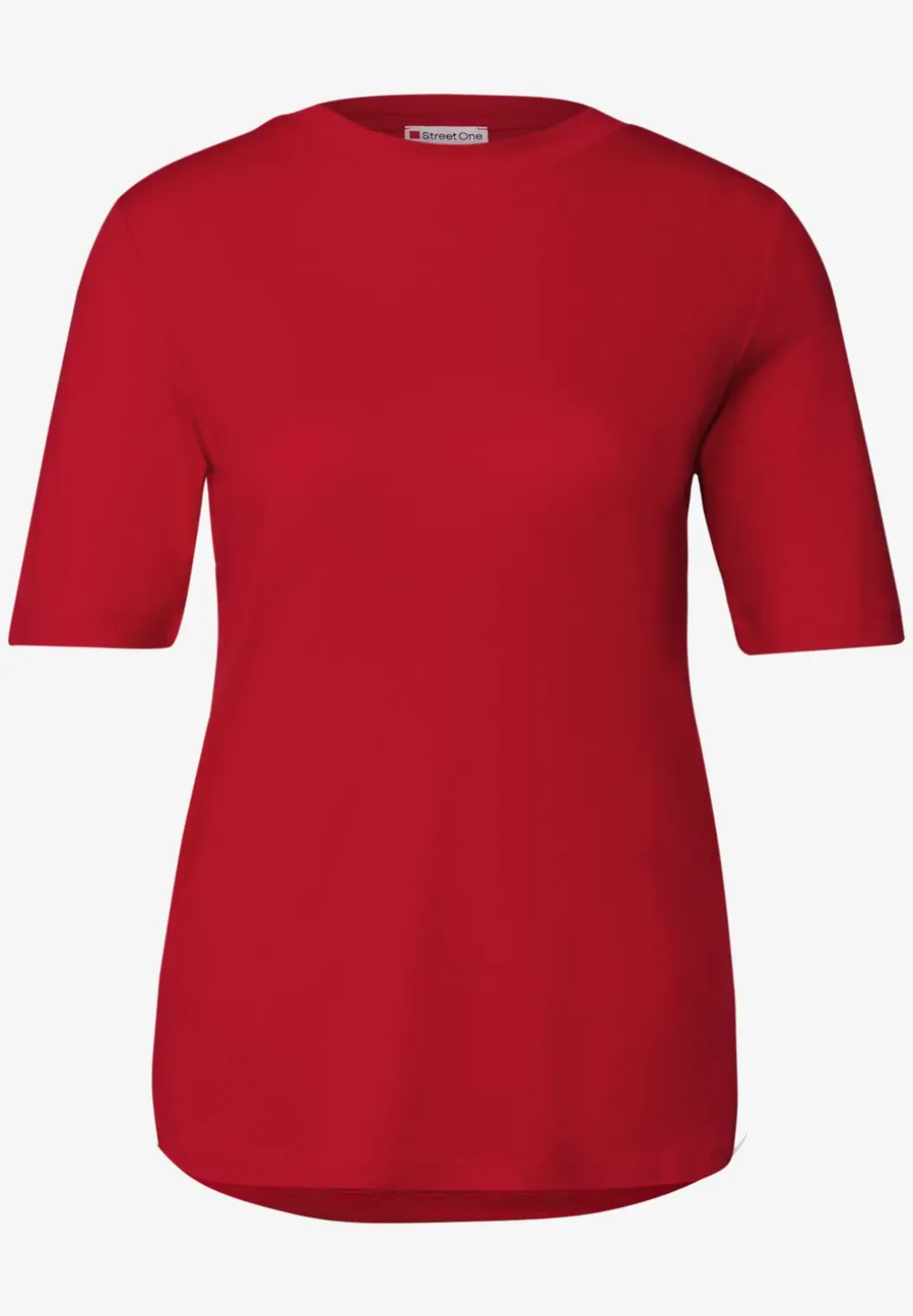 Basic shirt met col