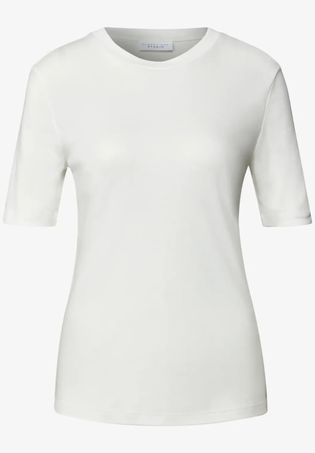 Basic shirt met korte mouwen