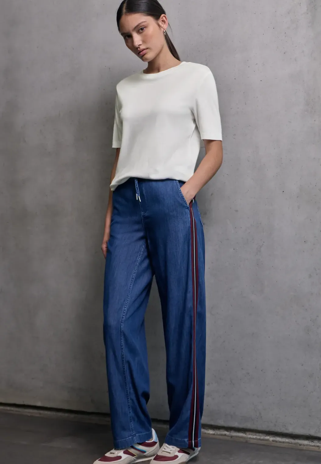 Basic shirt met korte mouwen