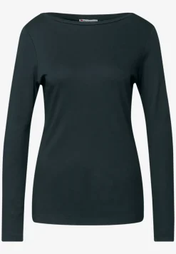 Basic shirt met lange mouwen