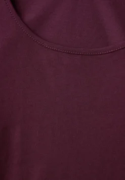 Basic shirt met lange mouwen
