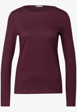 Basic shirt met lange mouwen