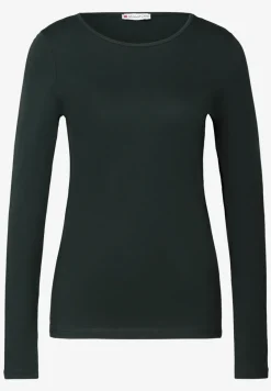 Basic shirt met lange mouwen