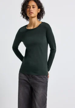 Basic shirt met lange mouwen