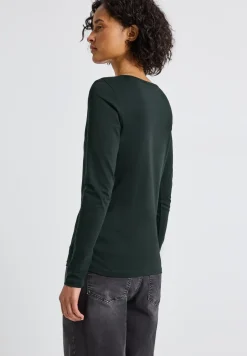 Basic shirt met lange mouwen