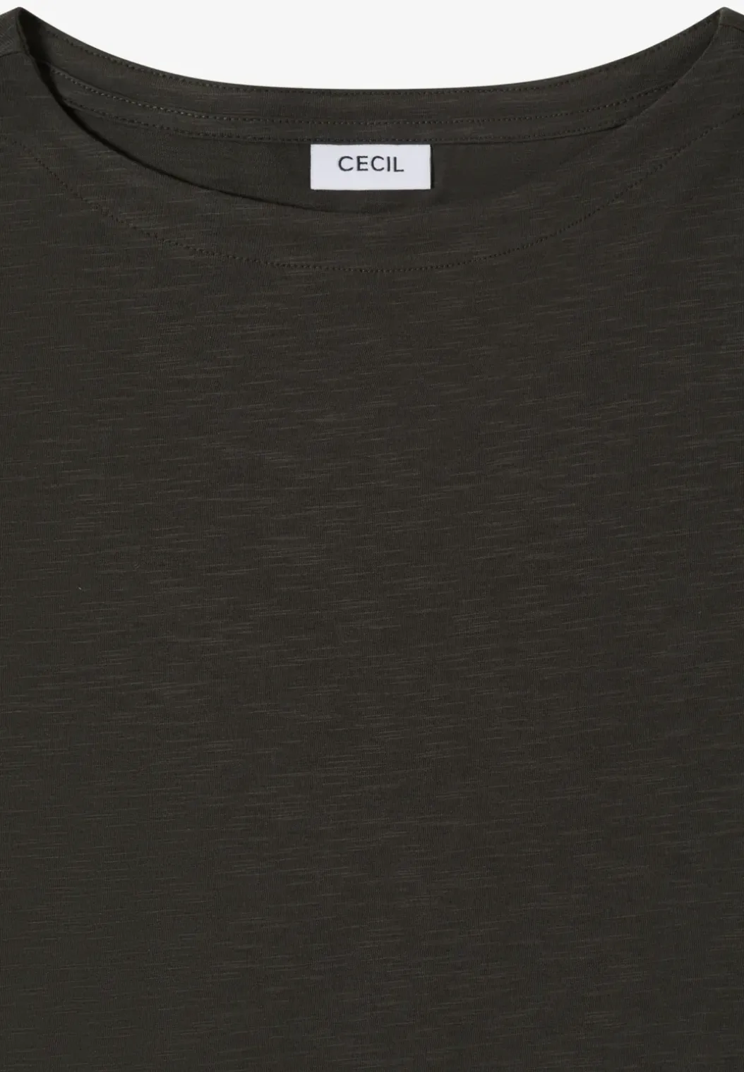 Basic shirt met lange mouwen