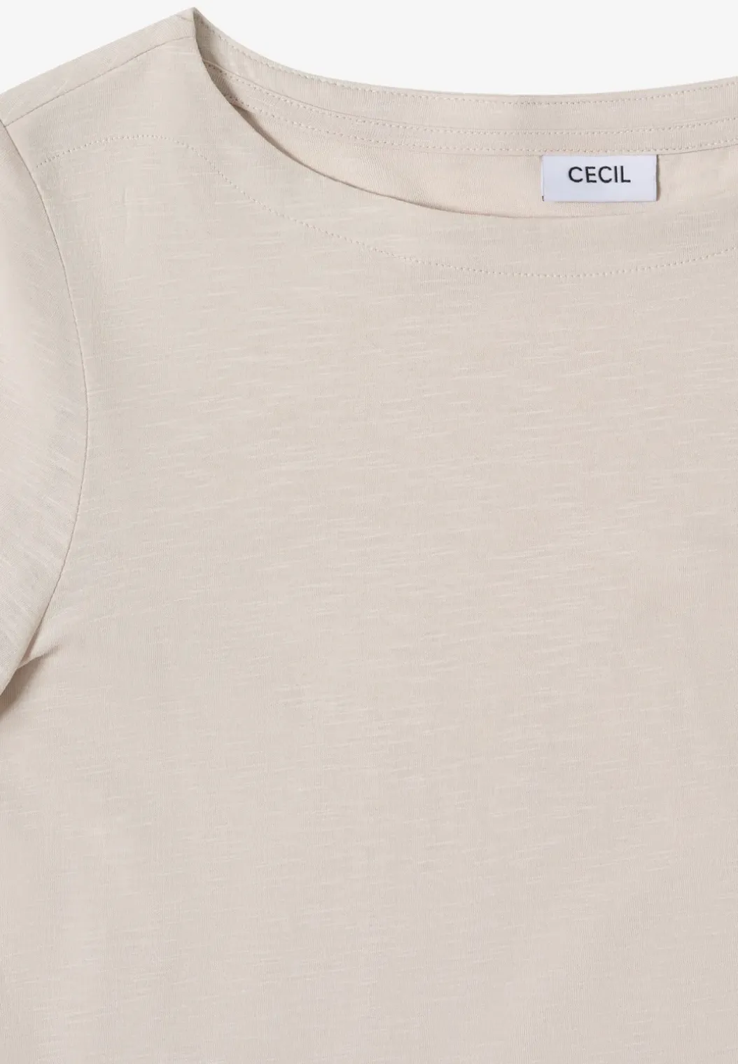 Basic shirt met lange mouwen