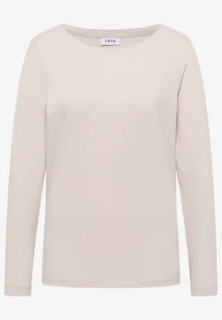 Basic shirt met lange mouwen