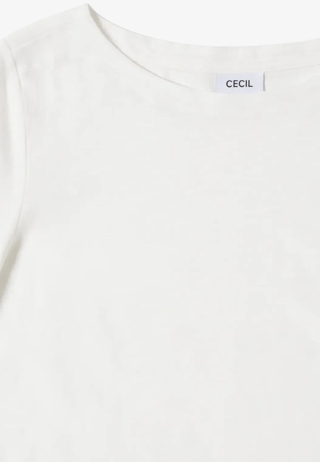 Basic shirt met lange mouwen