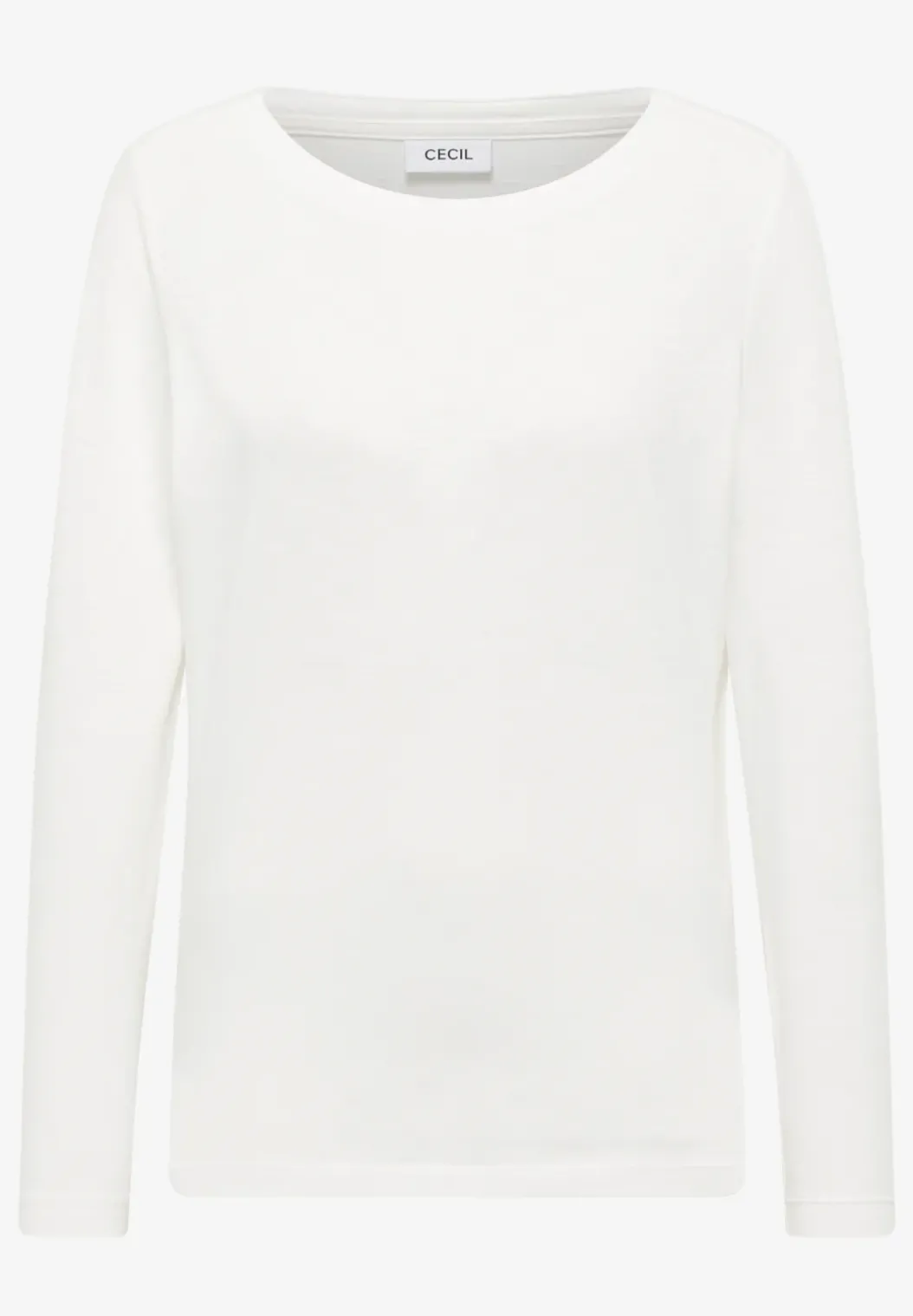 Basic shirt met lange mouwen