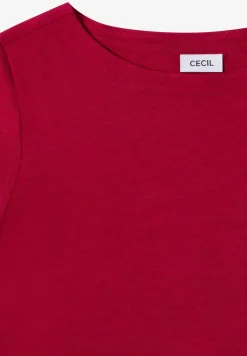 Basic shirt met lange mouwen